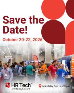 Promo for HR Tech Las Vegas 2026.