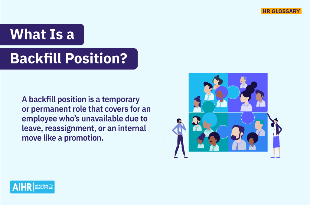 Definition of the term "backfill position."